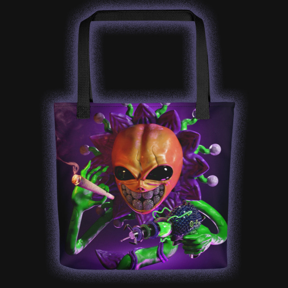 LIL MAYO FURIOUS FLOWER TOTE BAG SUCC 