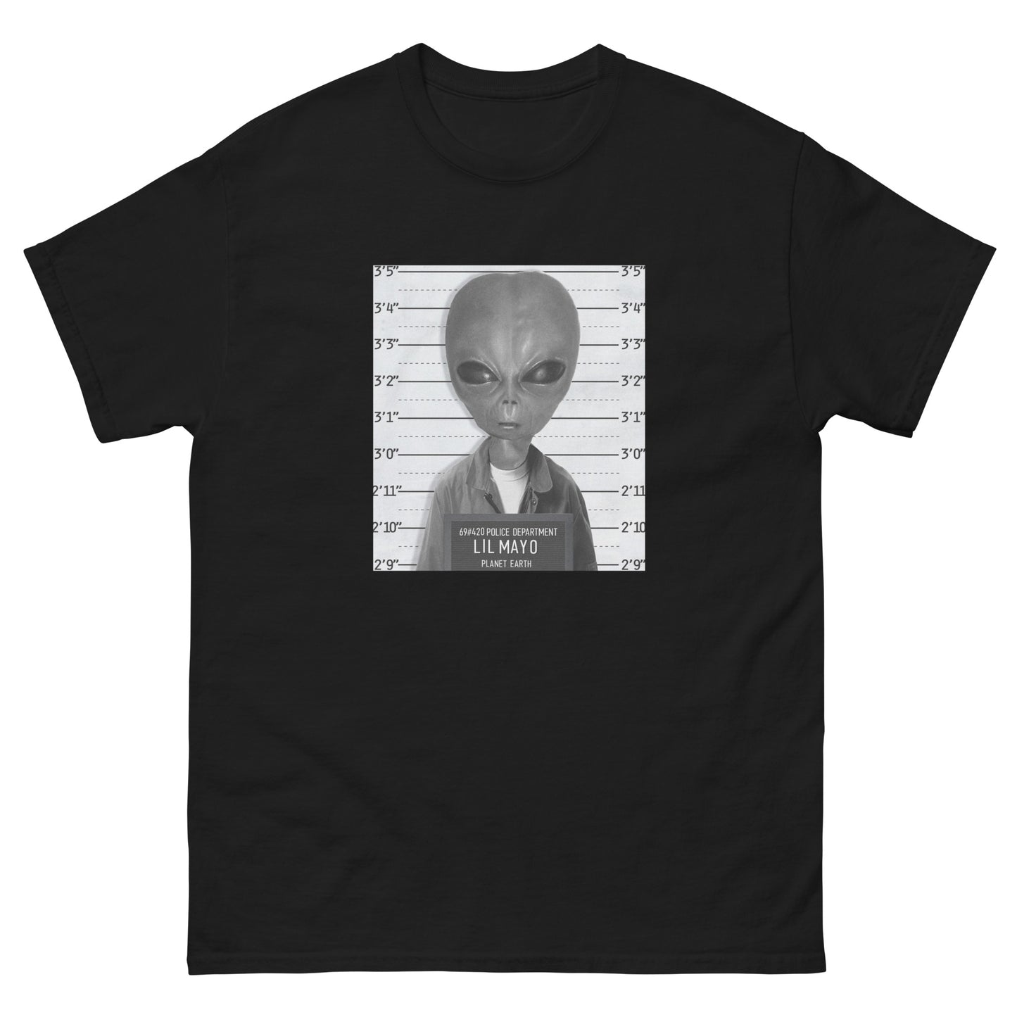 Lil Mayo Alien Mugshot Shirt