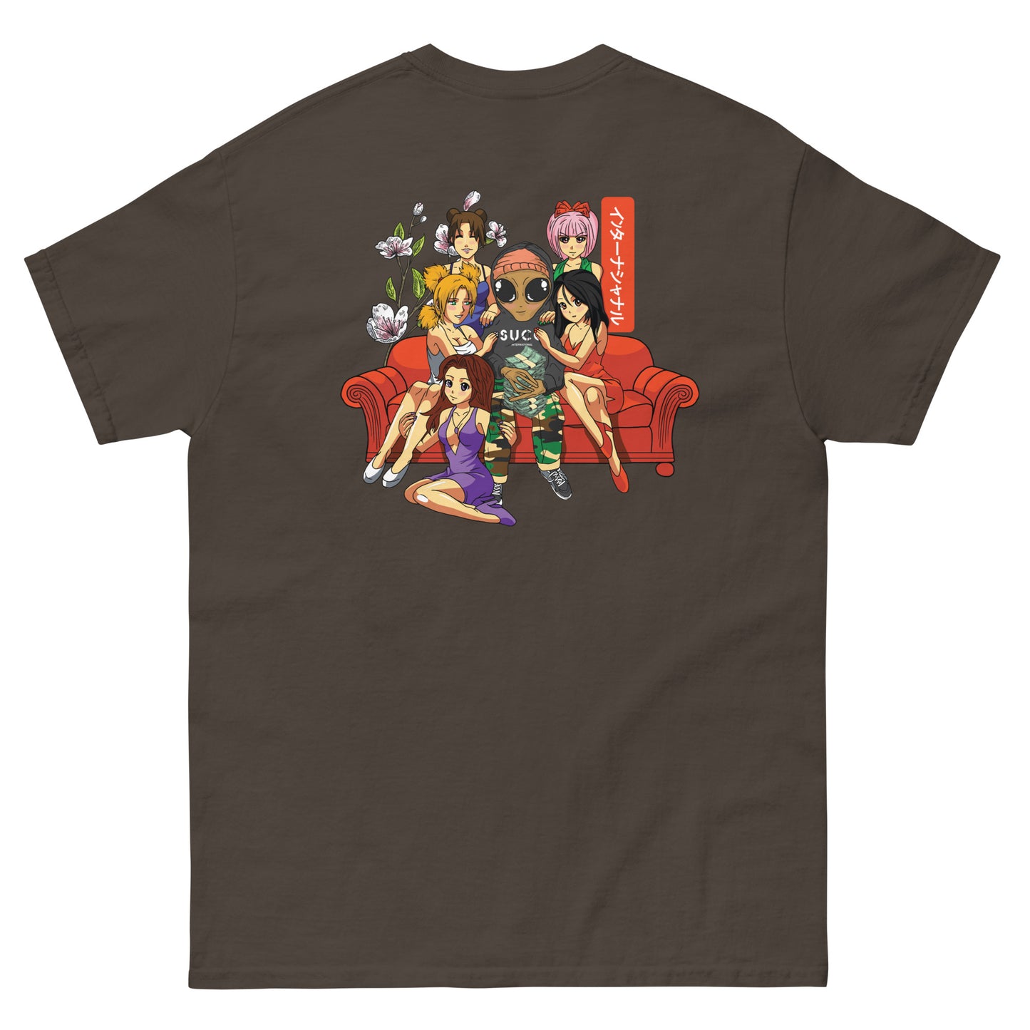 Lil Mayo Alien SUCC International animayo anime t-shirt