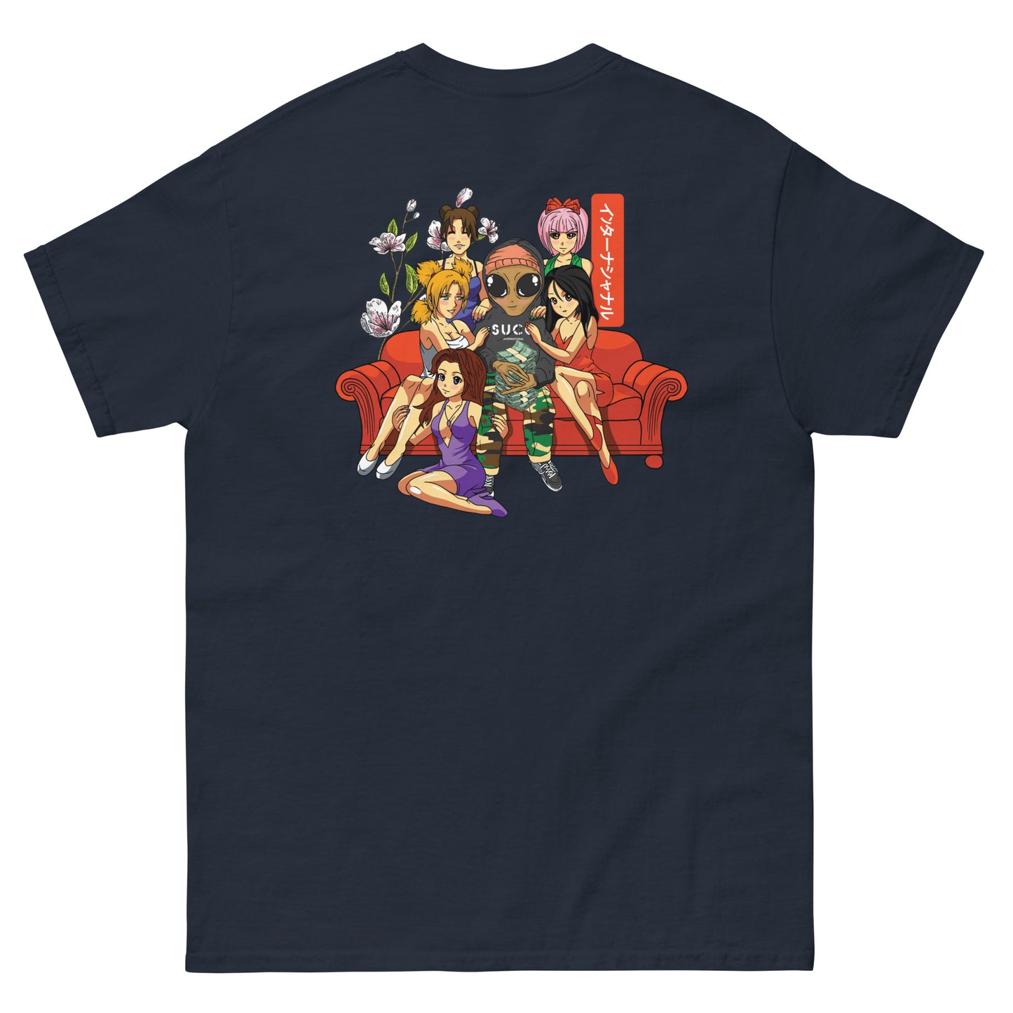 Lil Mayo Alien SUCC International animayo anime t-shirt