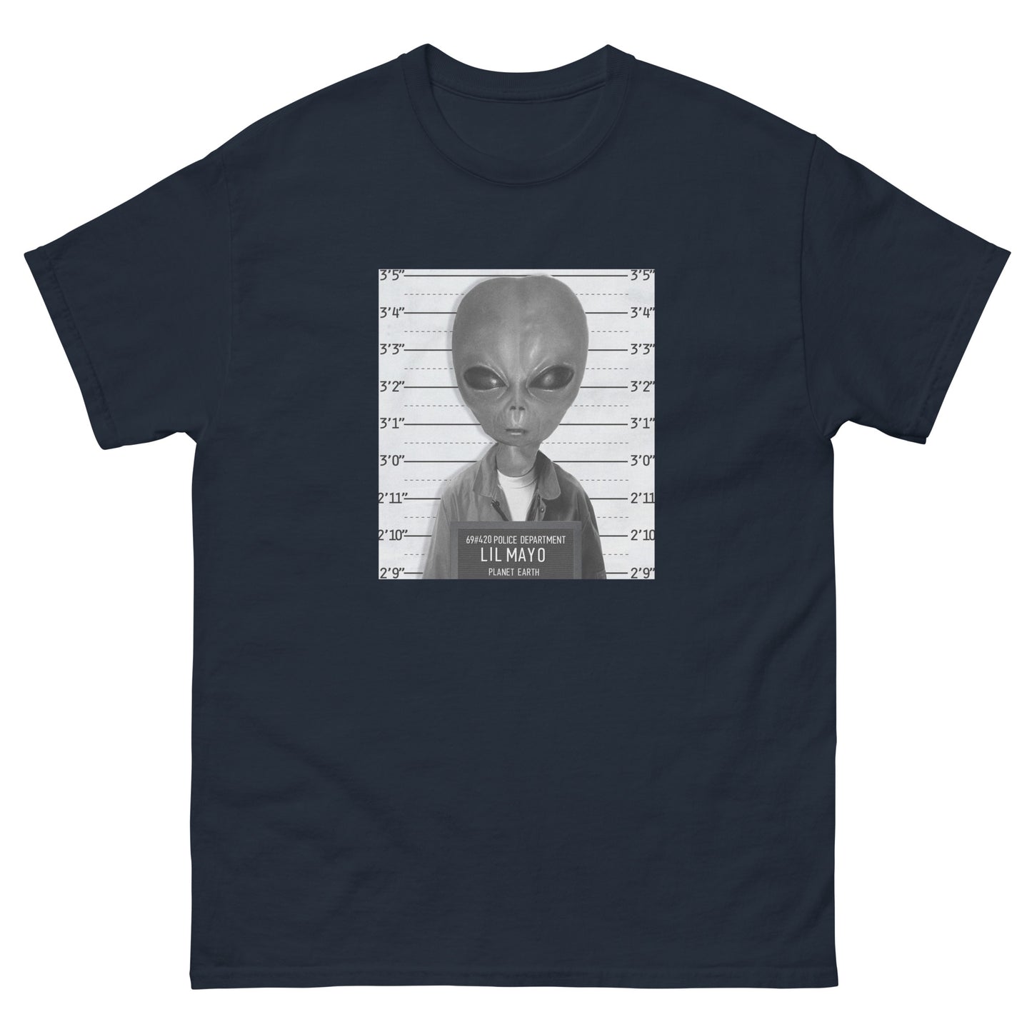 Lil Mayo Alien Mugshot Shirt