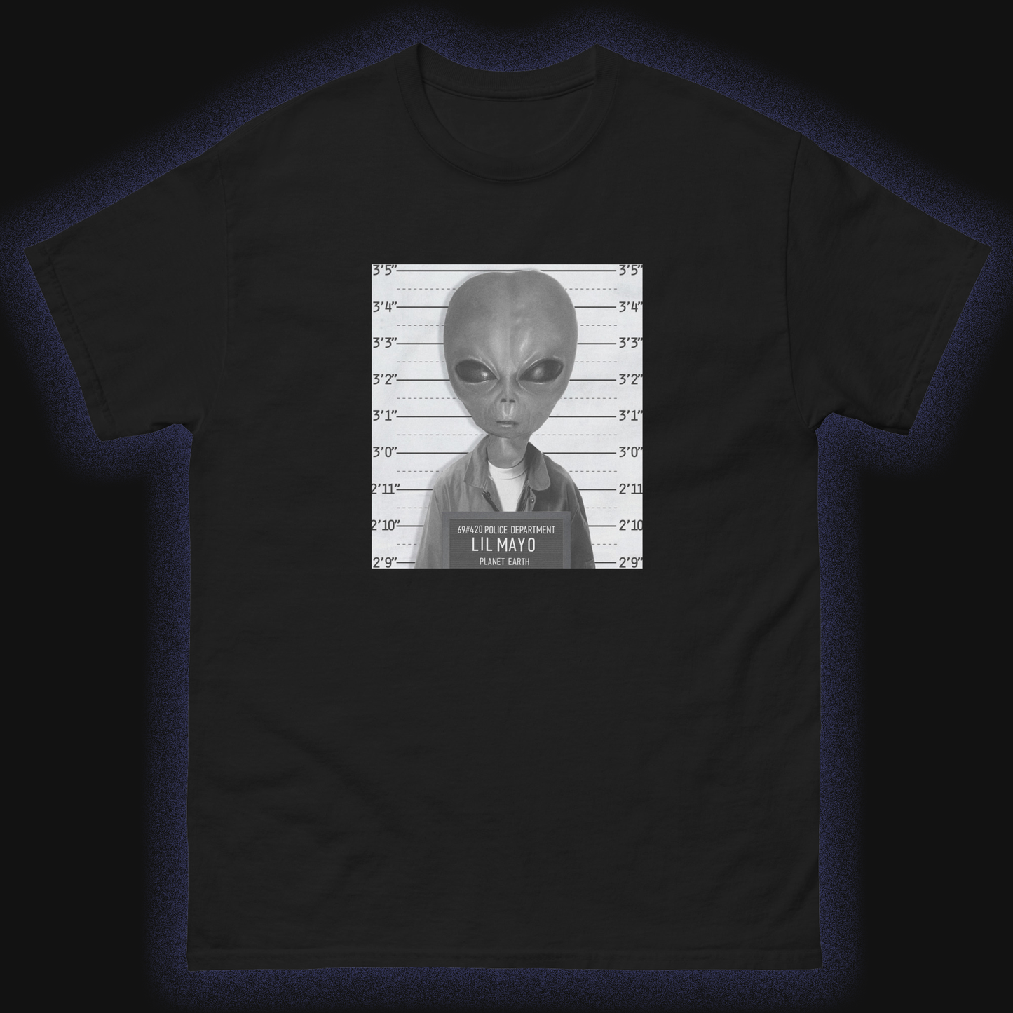 Lil Mayo Alien Mugshot Shirt