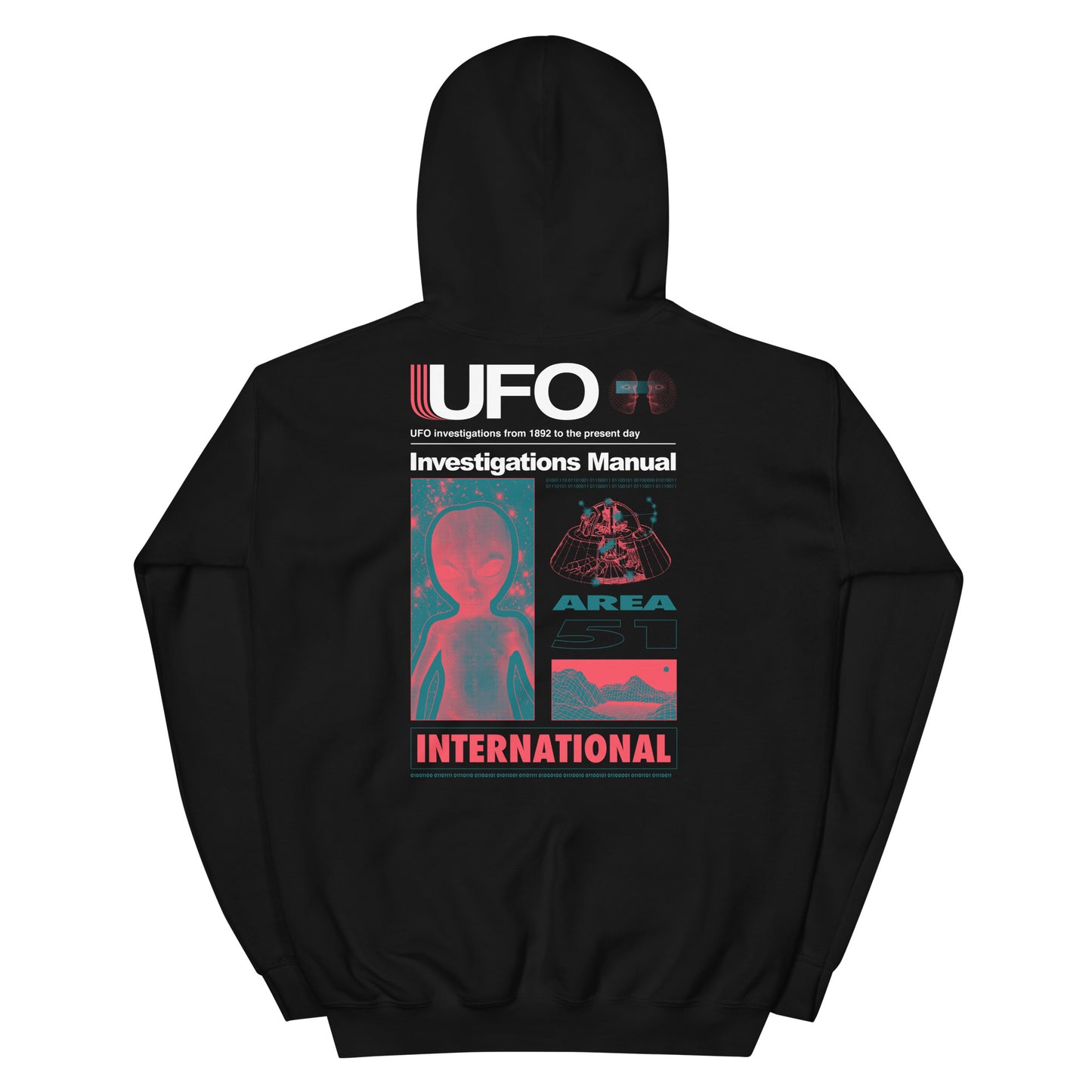 LIL MAYO ALIEN SUCC INTERNATIONAL UFO INVESTIGATIONS HOODIE