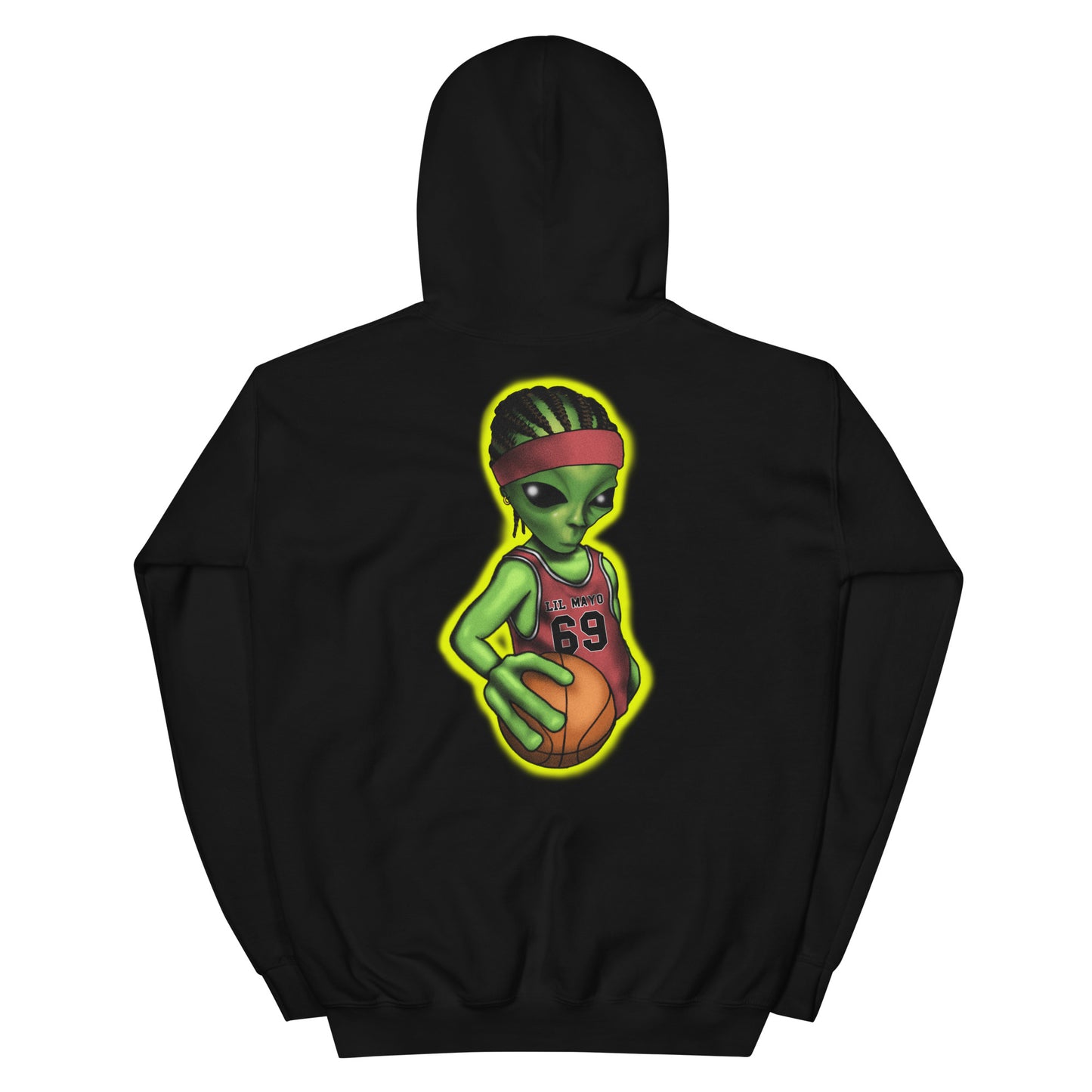 Lil Mayo Alien SUCC International bball basketball hoodie