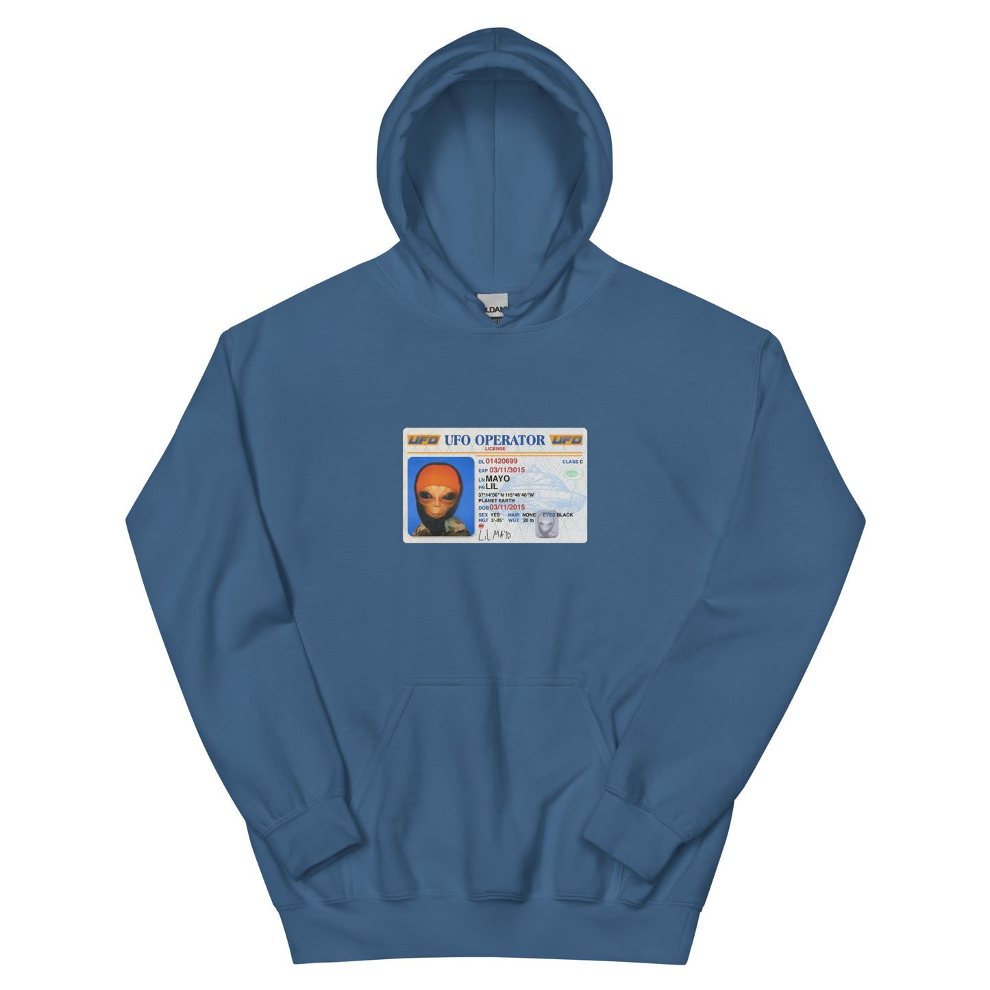 Lil Mayo Alien SUCC International ID hoodie