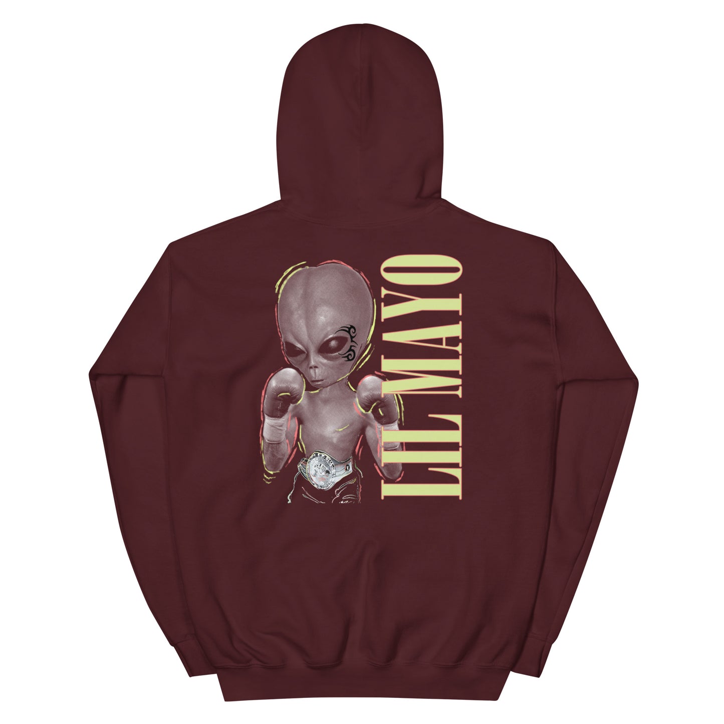 LIL MAYO ALIEN SUCC INTERNATIONAL MIKE TYSON BOXER HOODIE