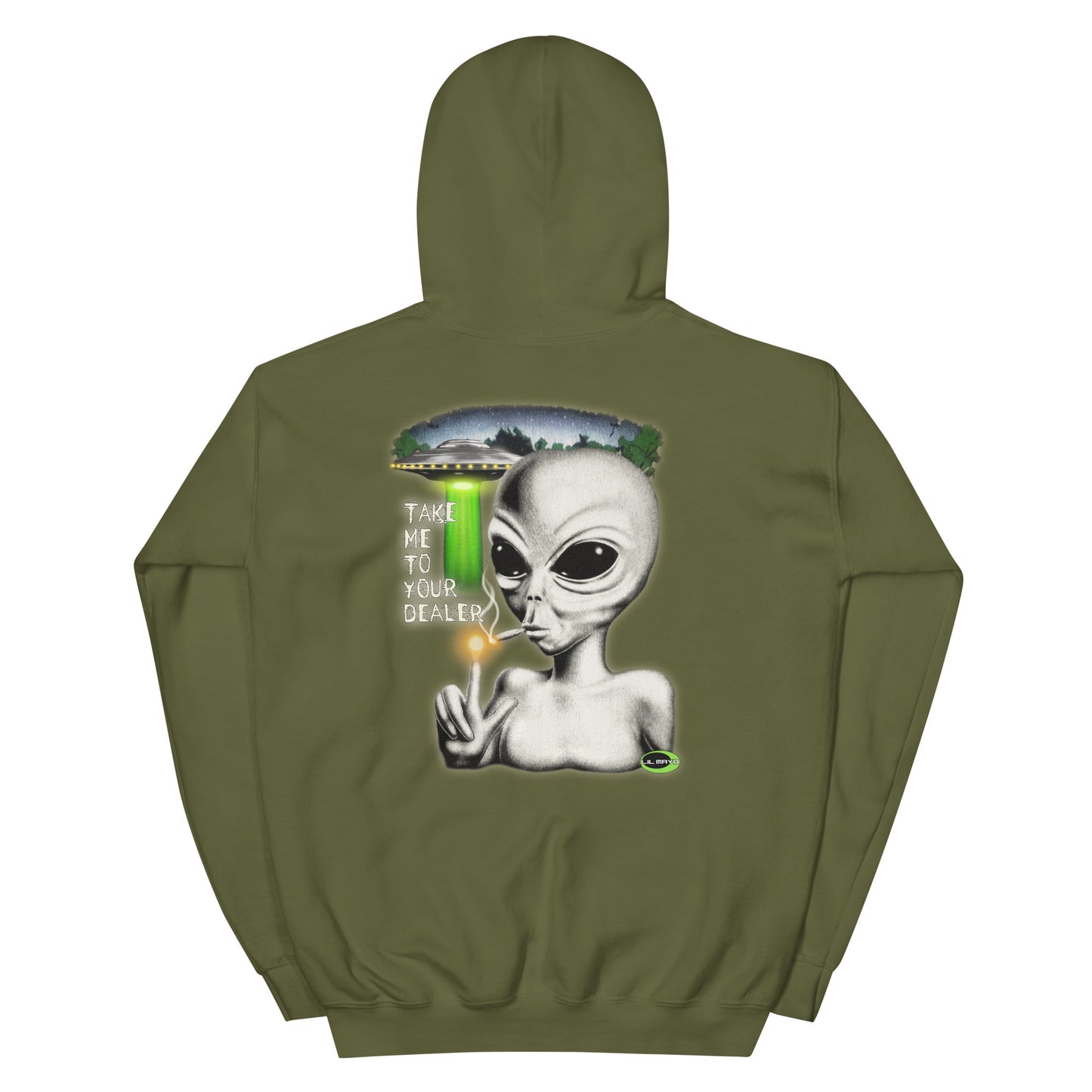 Lil Mayo Alien SUCC International take me to your dealer hoodie