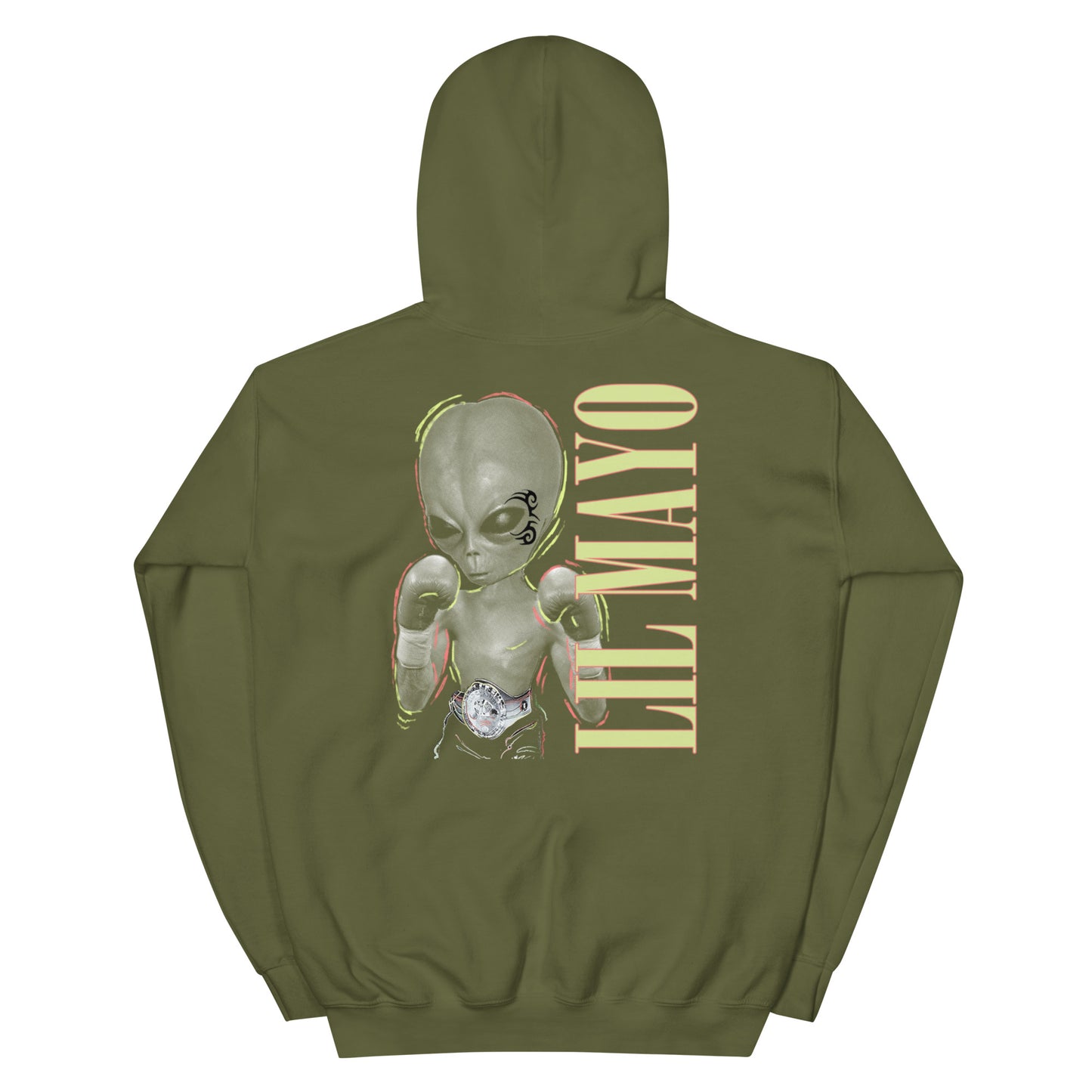 LIL MAYO ALIEN SUCC INTERNATIONAL MIKE TYSON BOXER HOODIE