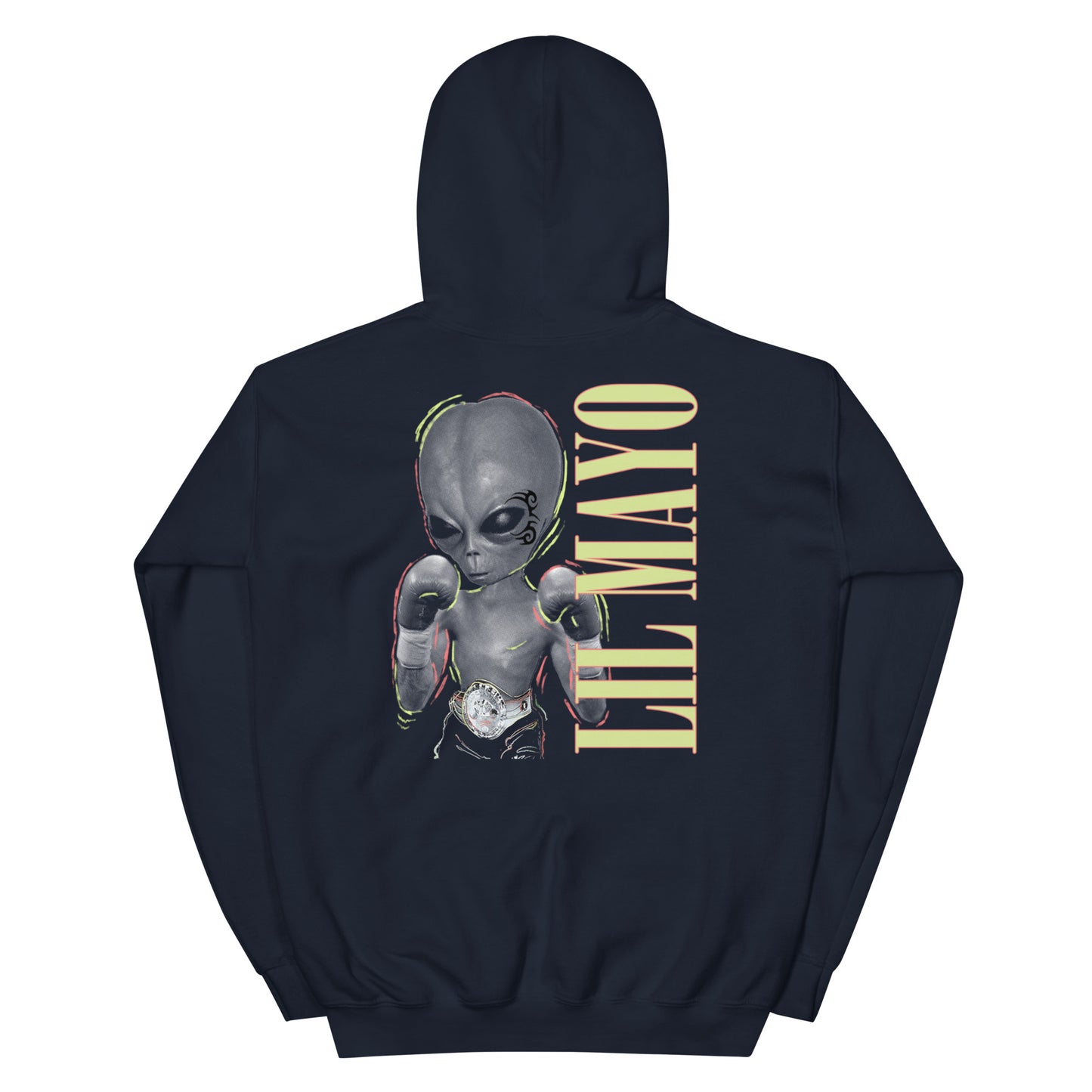 LIL MAYO ALIEN SUCC INTERNATIONAL MIKE TYSON BOXER HOODIE