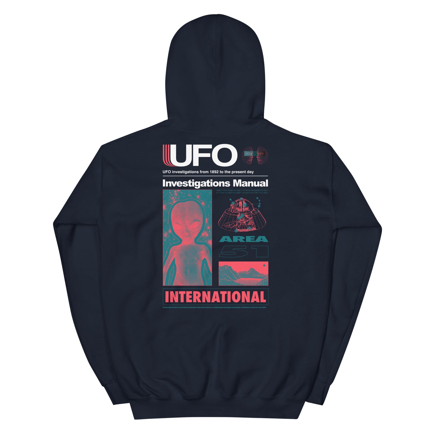 LIL MAYO ALIEN SUCC INTERNATIONAL UFO INVESTIGATIONS HOODIE