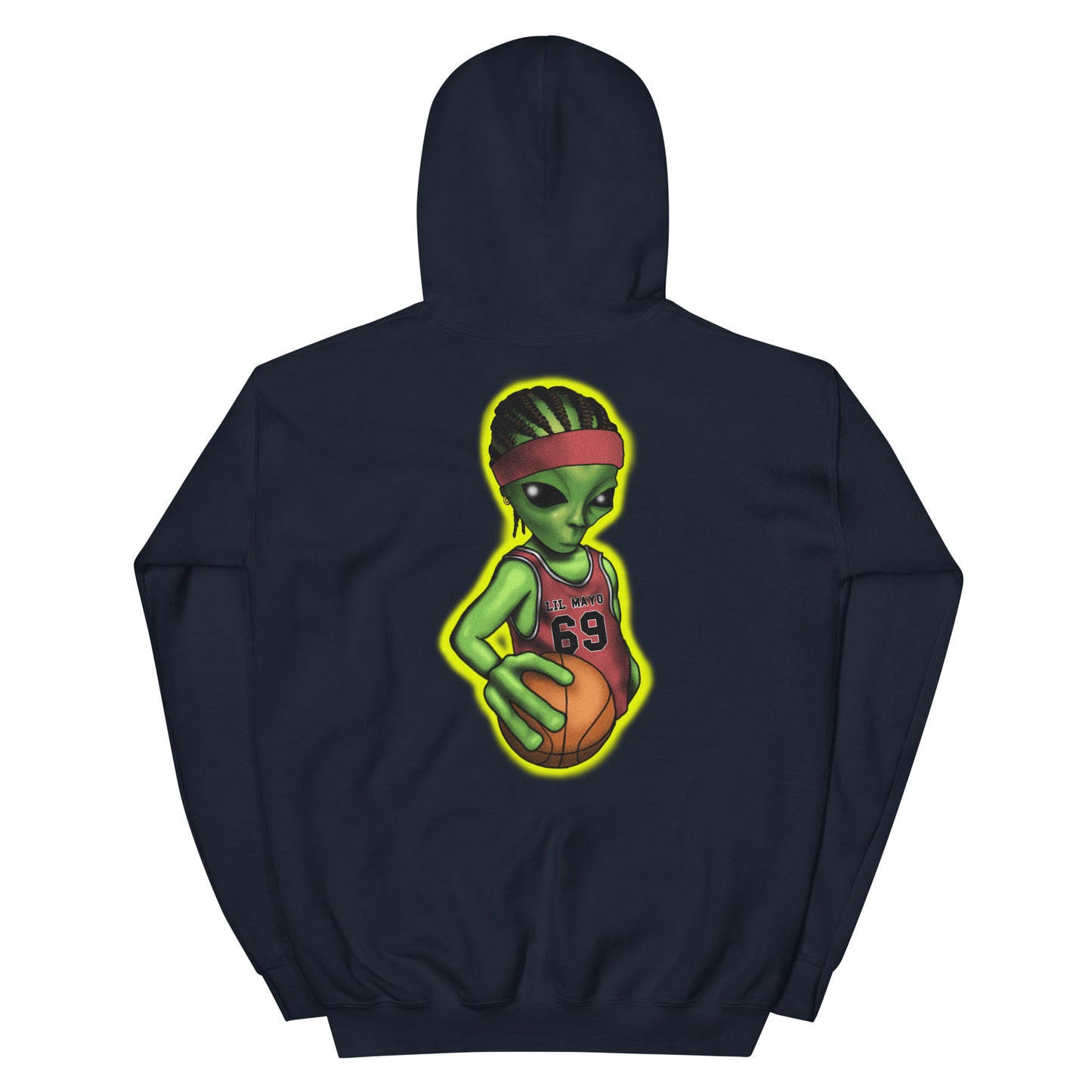 Lil Mayo Alien SUCC International bball basketball hoodie
