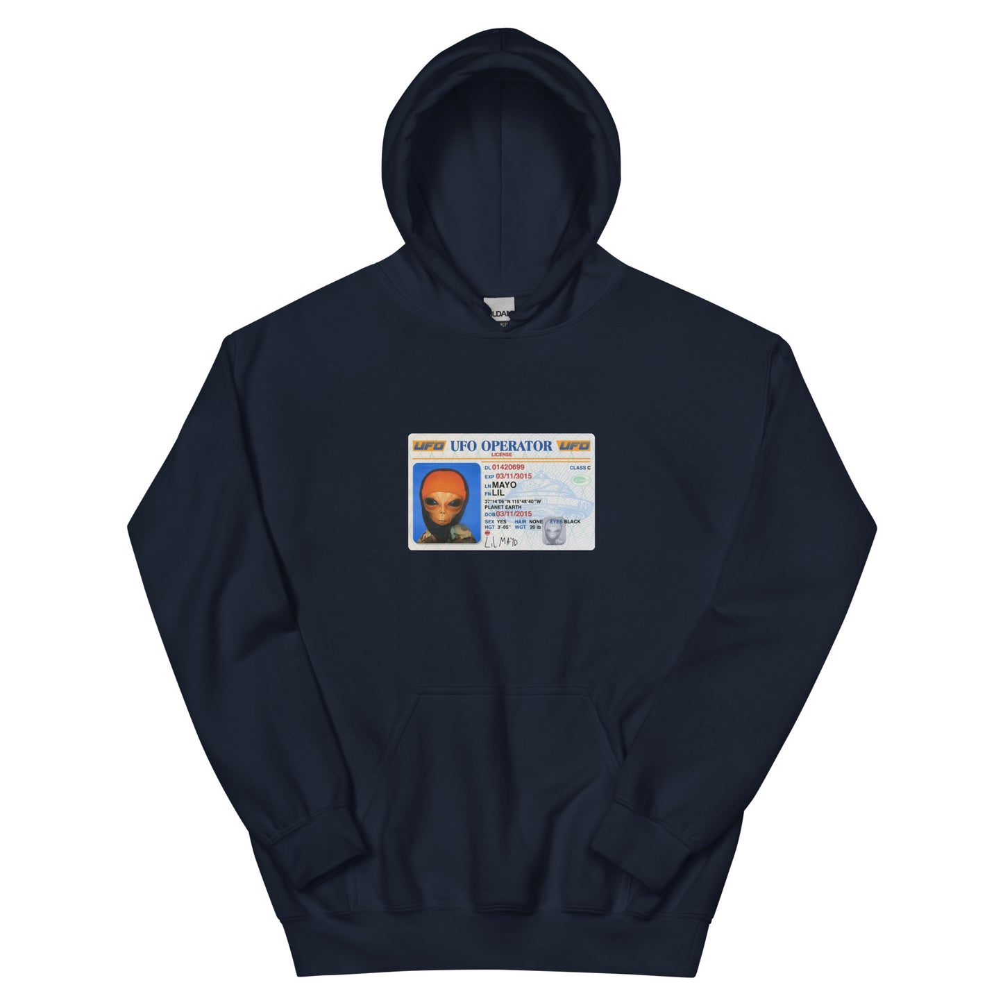 Lil Mayo Alien SUCC International ID hoodie