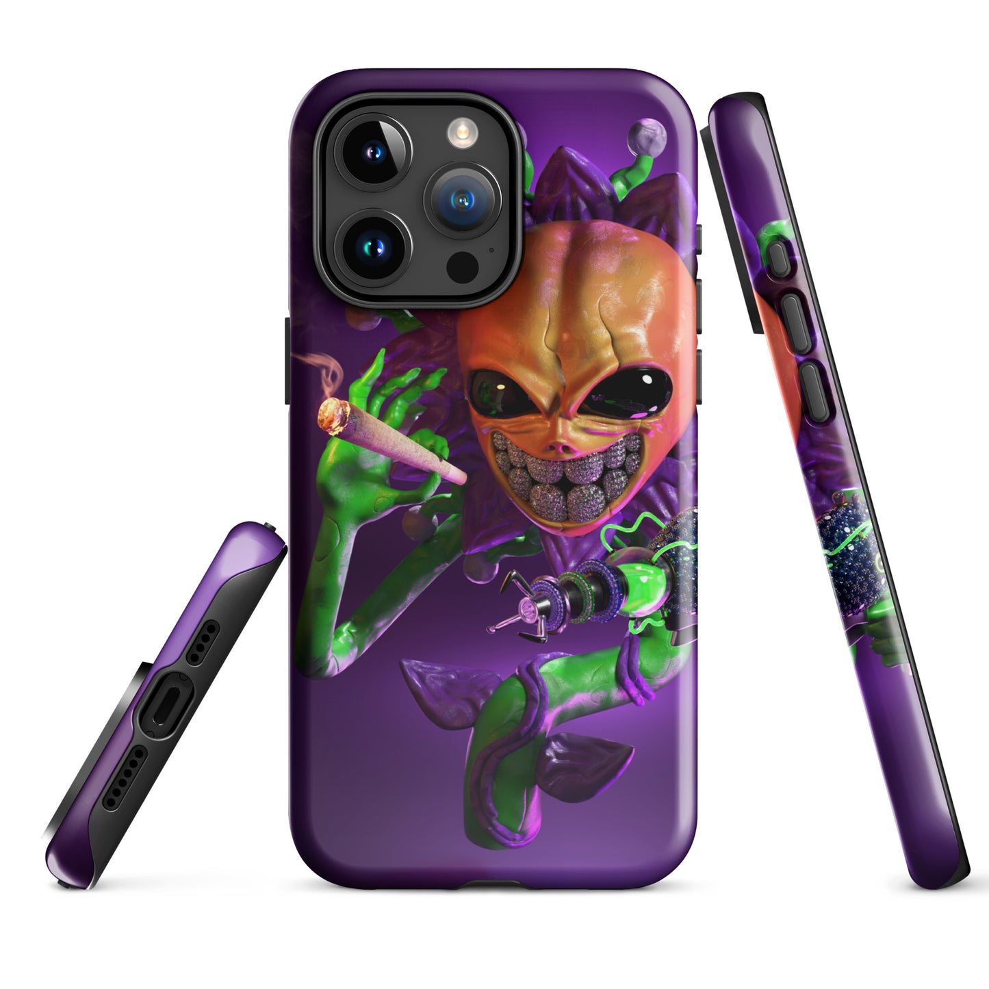 FURIOUS FLOWER IPHONE CASE