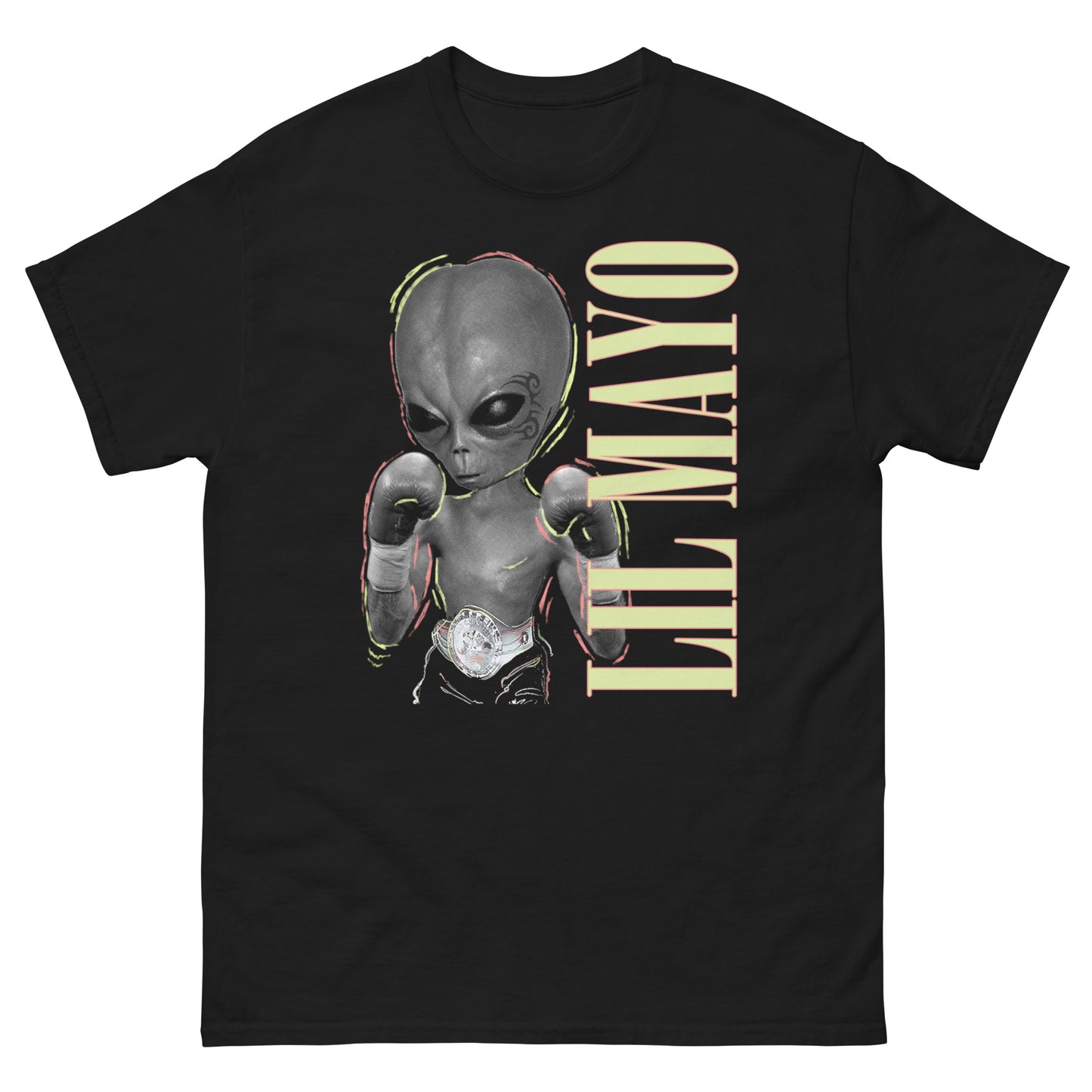 LIL MAYO ALIEN MIKE TYSON BOXER T-Shirt