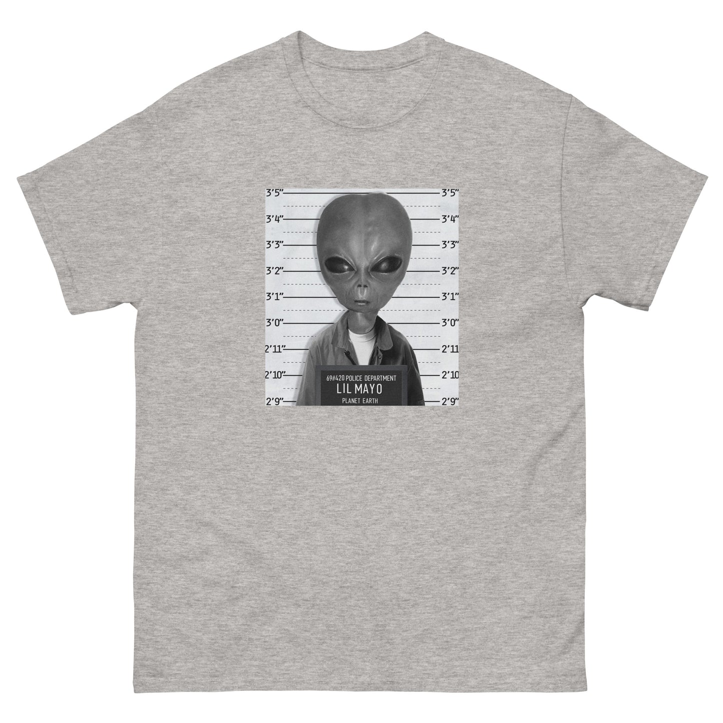 Lil Mayo Alien Mugshot Shirt
