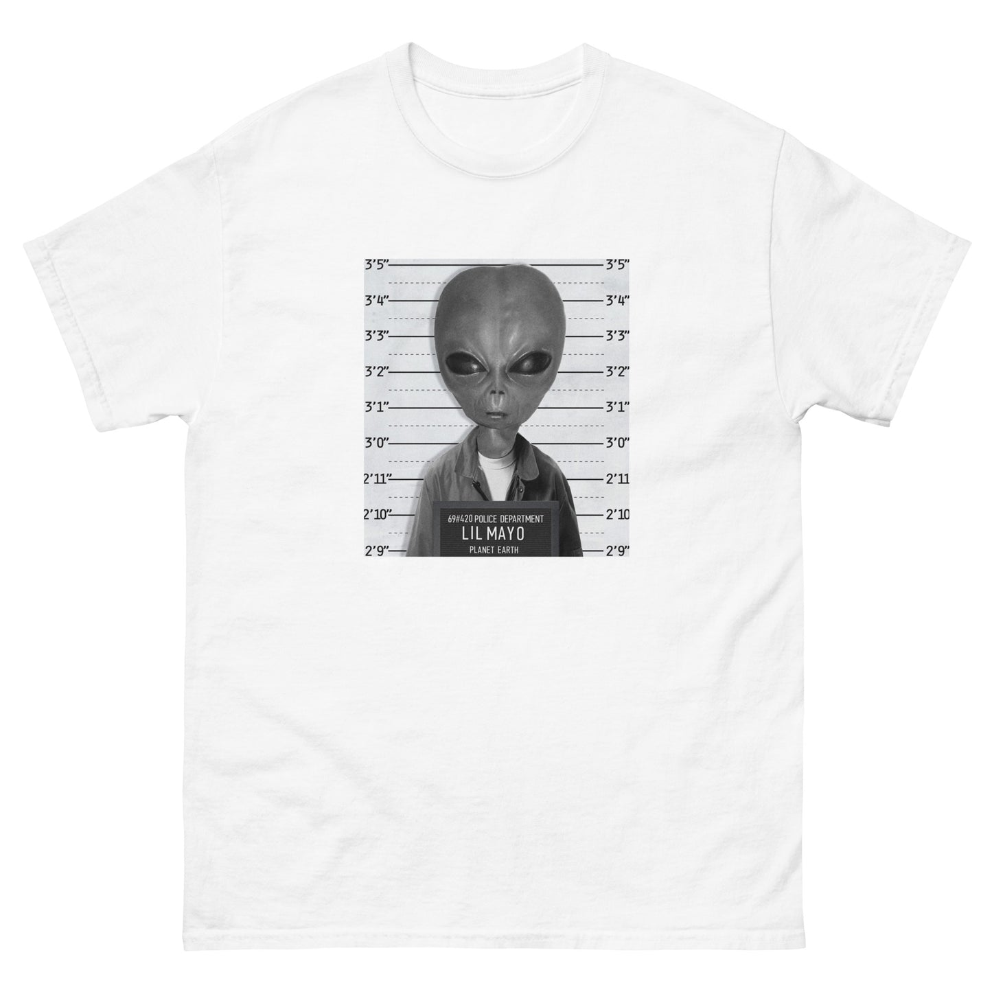 Lil Mayo Alien Mugshot Shirt