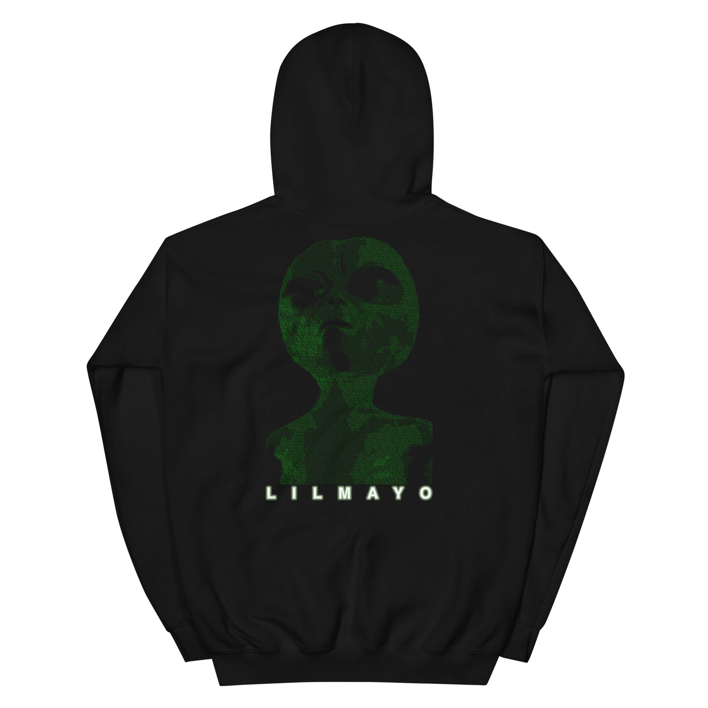 Lil Mayo Alien SUCC International binary hoodie