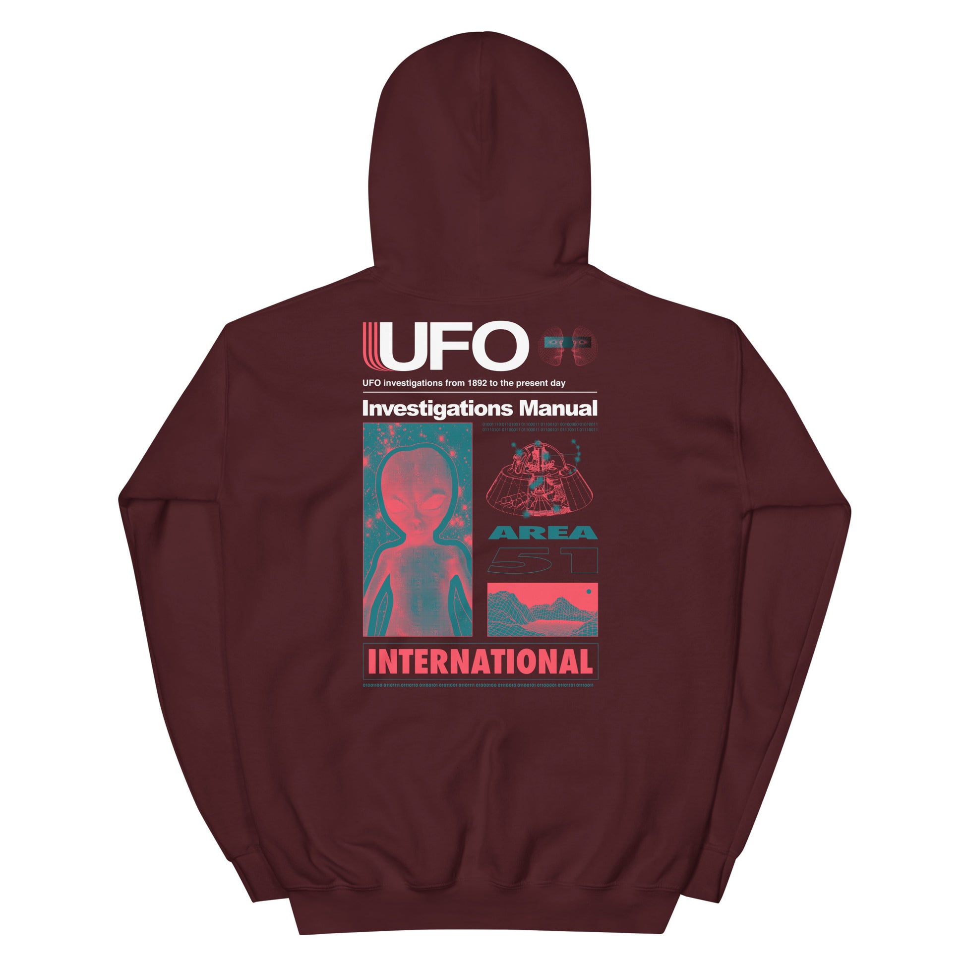 LIL MAYO ALIEN SUCC INTERNATIONAL UFO INVESTIGATIONS HOODIE