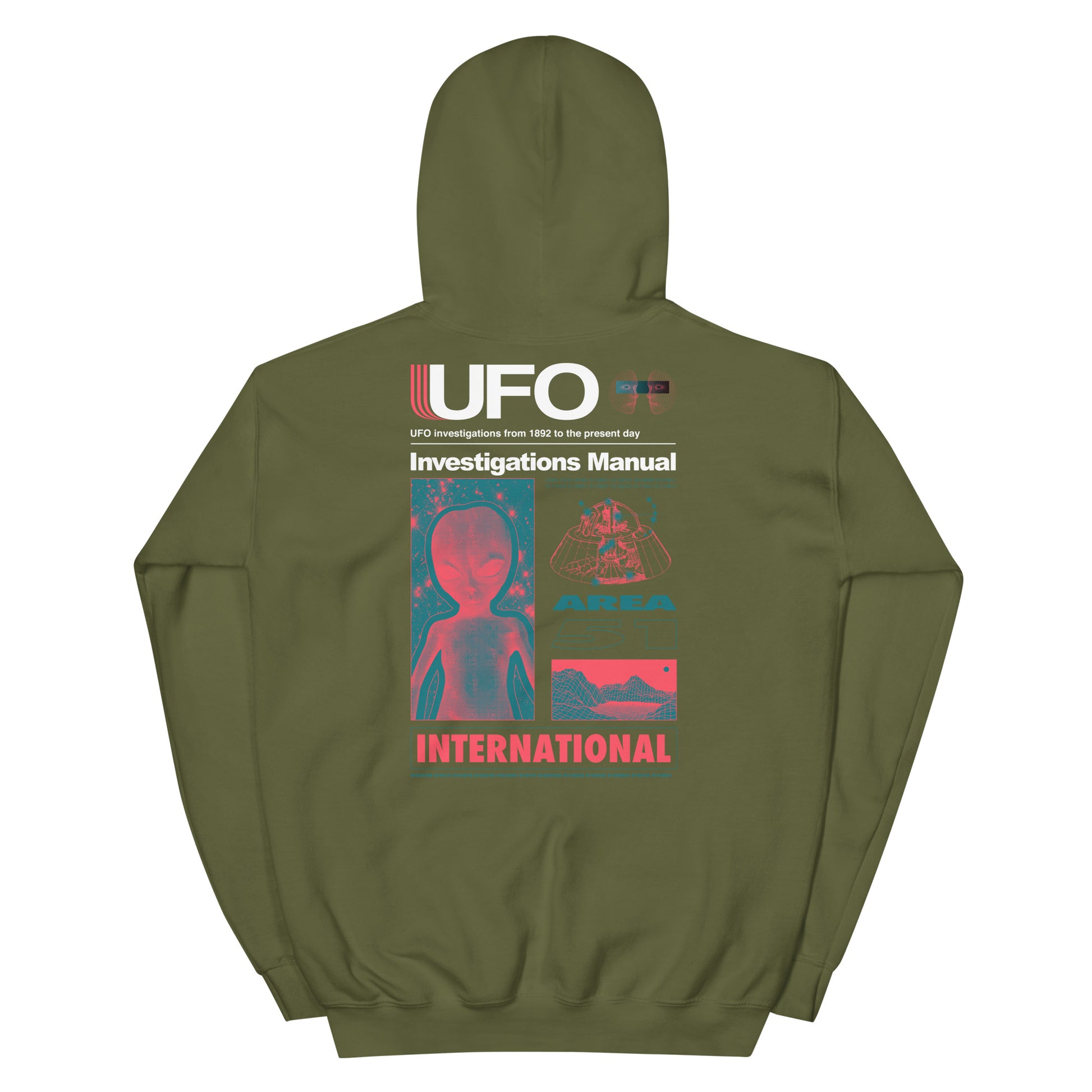 LIL MAYO ALIEN SUCC INTERNATIONAL UFO INVESTIGATIONS HOODIE