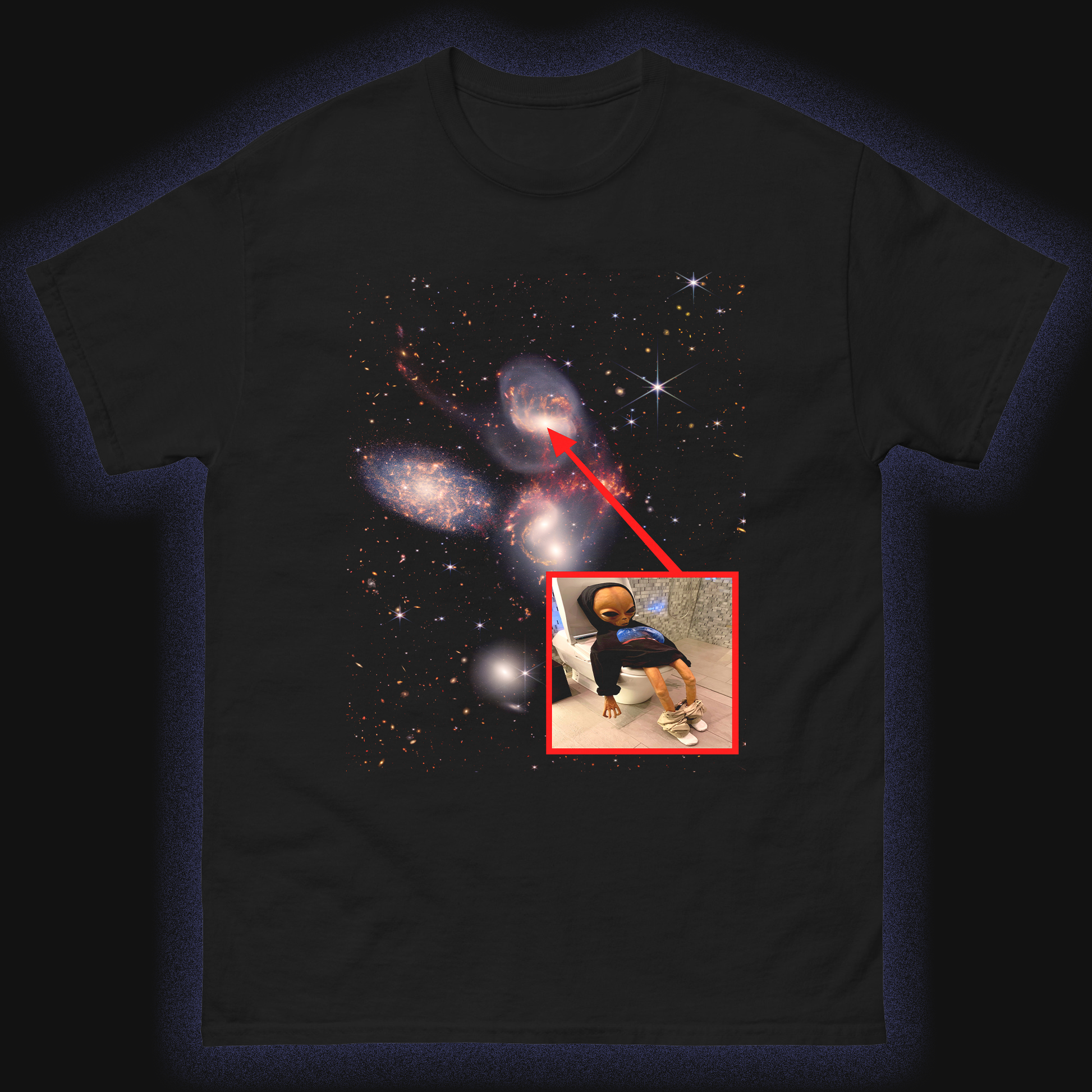 Lil Mayo Alien James Webb Telescope T-Shirt